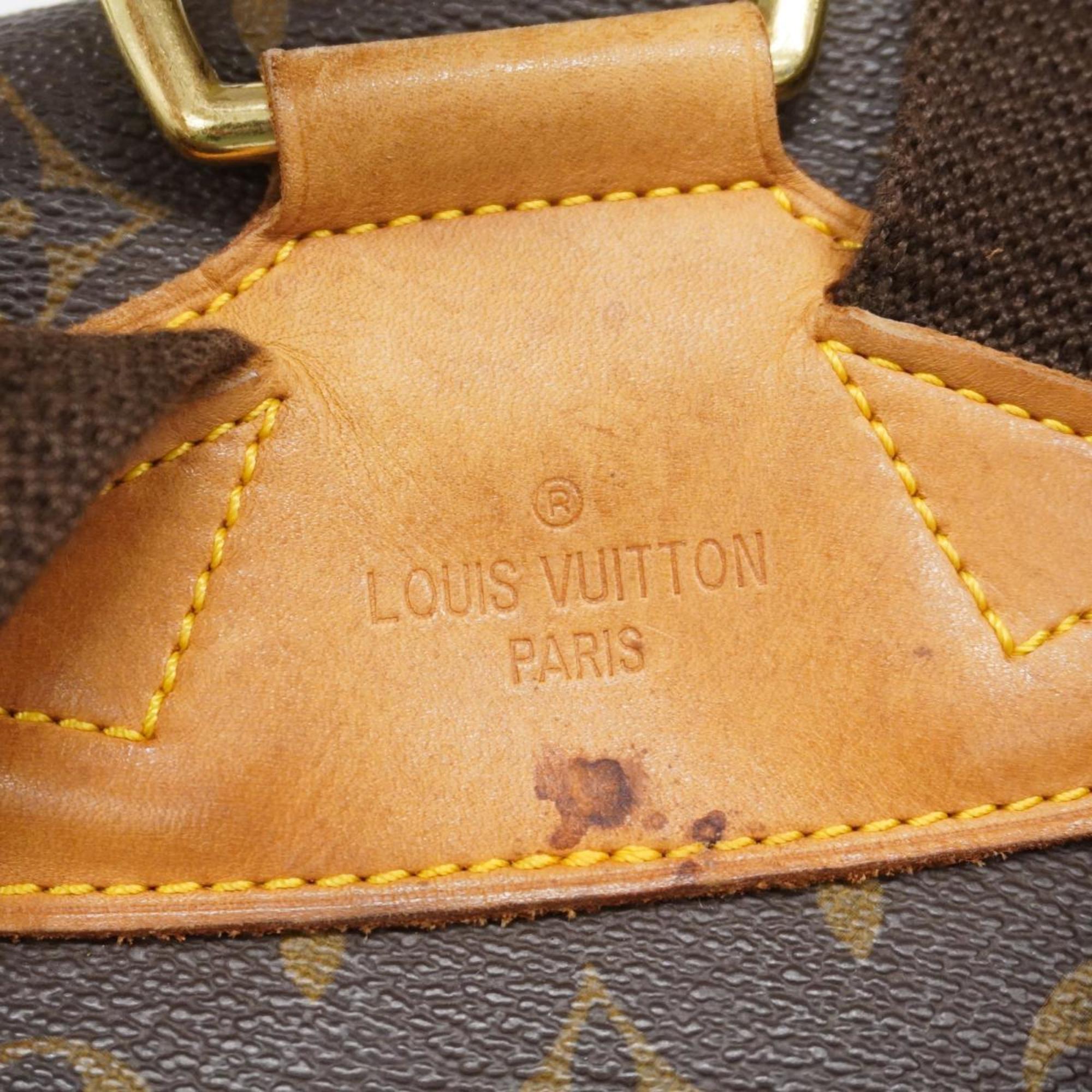 ルイ・ヴィトン(Louis Vuitton) ルイ・ヴィトン リュックサック モノグラム モンスリGM M51135 ブラウンレディース