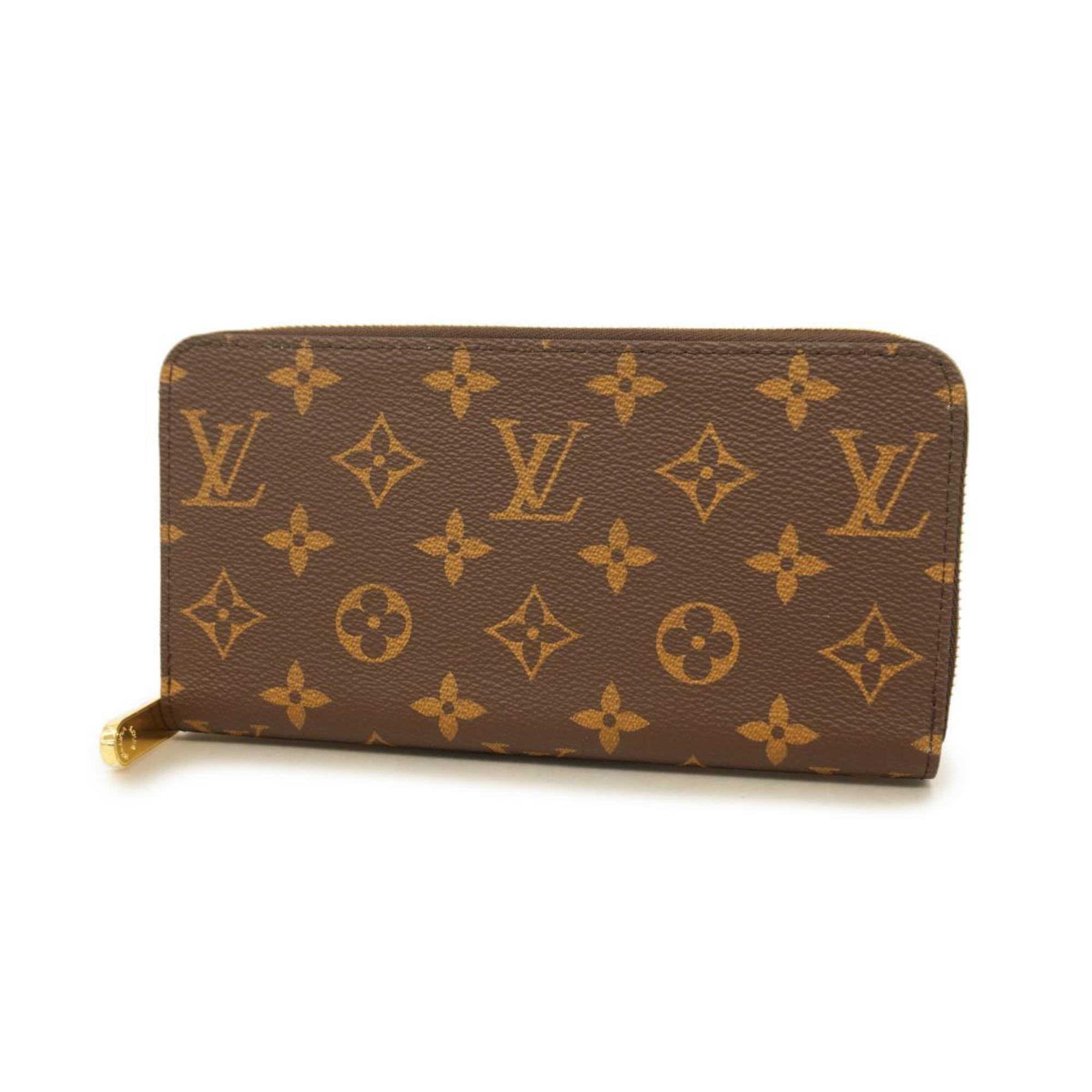 ルイ・ヴィトン(Louis Vuitton) ルイ・ヴィトン 長財布 モノグラム ジッピーウォレット M42616 ブラウンメンズ レディース