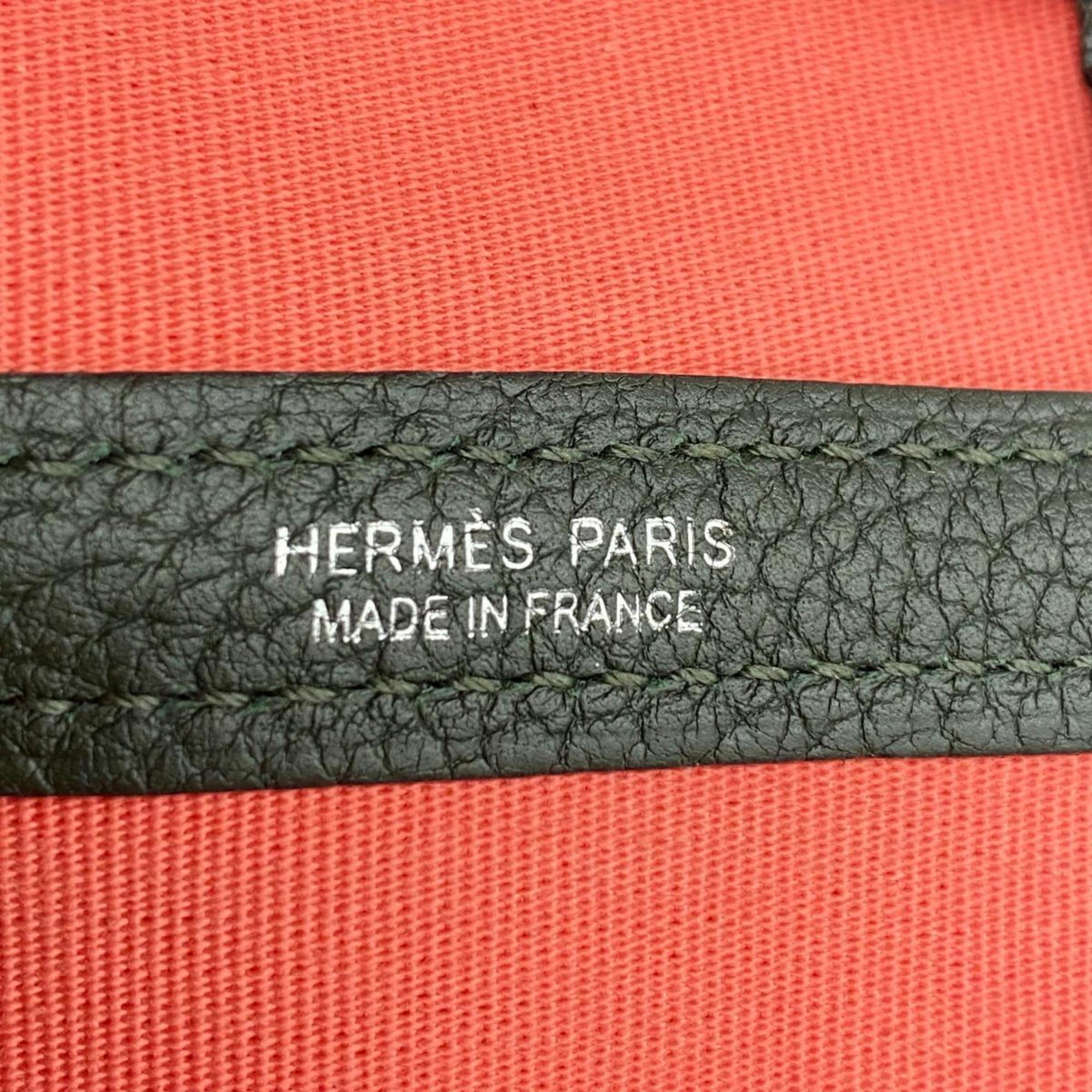 エルメス(Hermes) エルメス トートバッグ ガーデンPM X刻印 トワルオフィシエ ローズアザレ   レディース