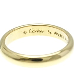 カルティエ(Cartier) 1895 ウェディングリング K18イエローゴールド(K18YG) ファッション 無し バンドリング ゴールド