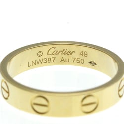 カルティエ(Cartier) ミニラブリング B4085049 K18イエローゴールド(K18YG) ファッション 無し バンドリング ゴールド