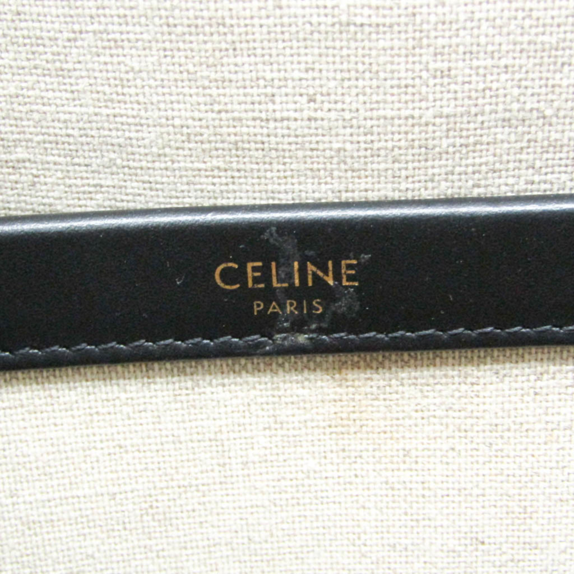 セリーヌ(Celine) カバ ミニ ホリゾンタル 110432CS8.38NO レディース レザー,キャンバス トートバッグ ベージュ,ブラック