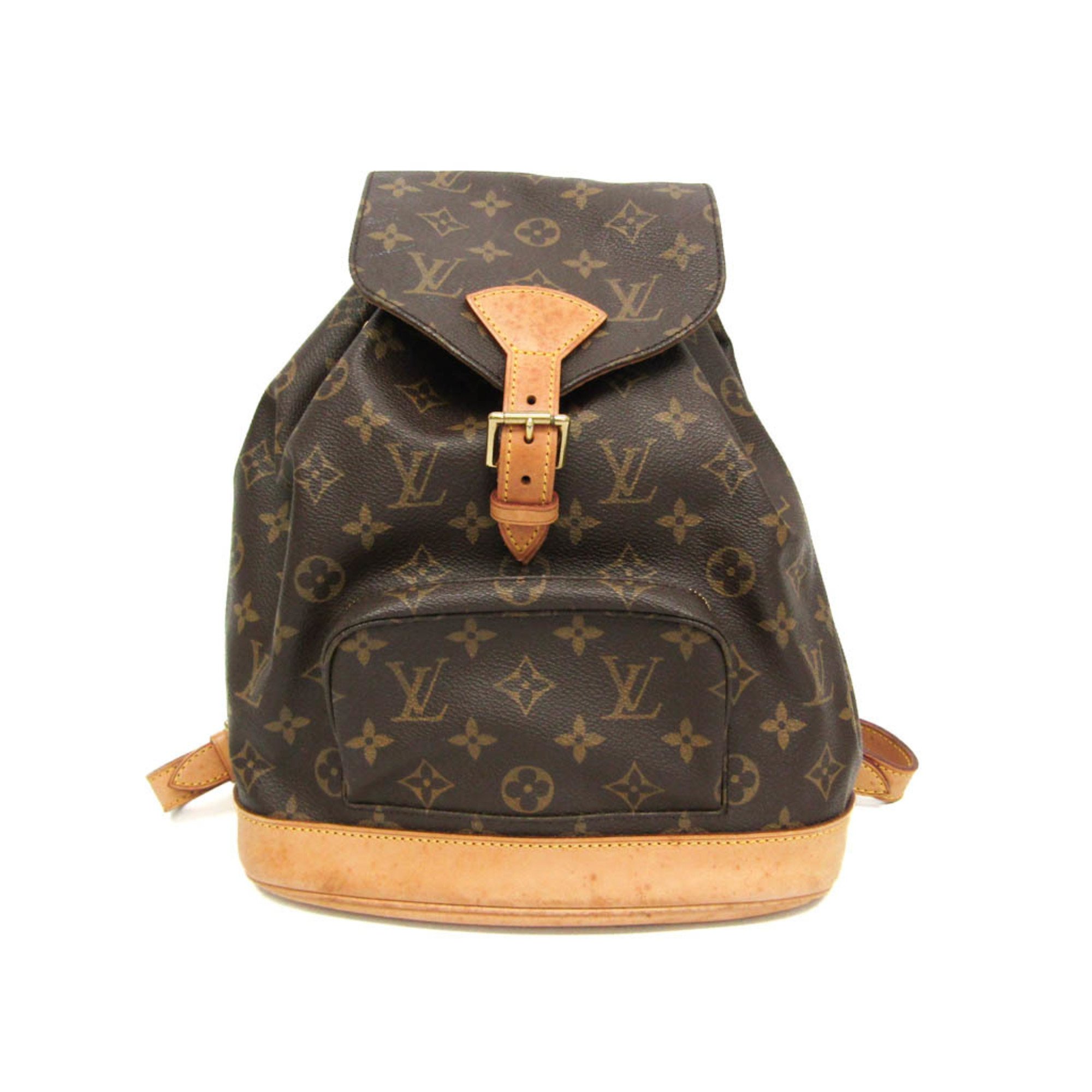 ルイ・ヴィトン(Louis Vuitton) モノグラム モンスリMM M51136 レディース リュックサック モノグラム