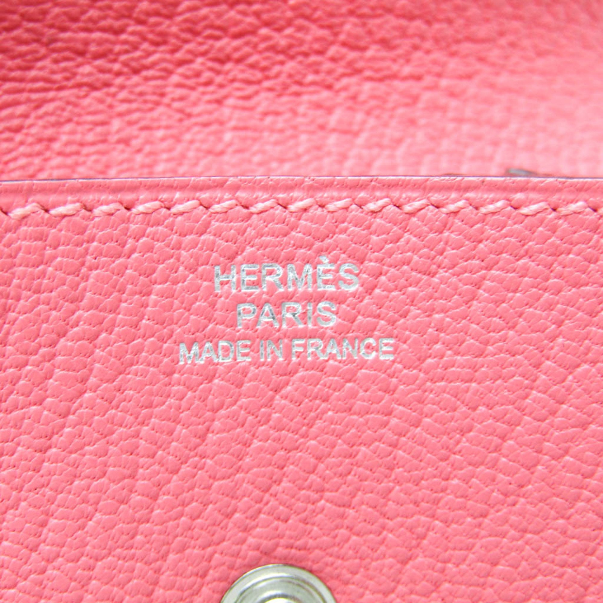 エルメス(Hermes) ル・ヴァンキャトル レディース シェーブル 小銭入れ・コインケース ピンク