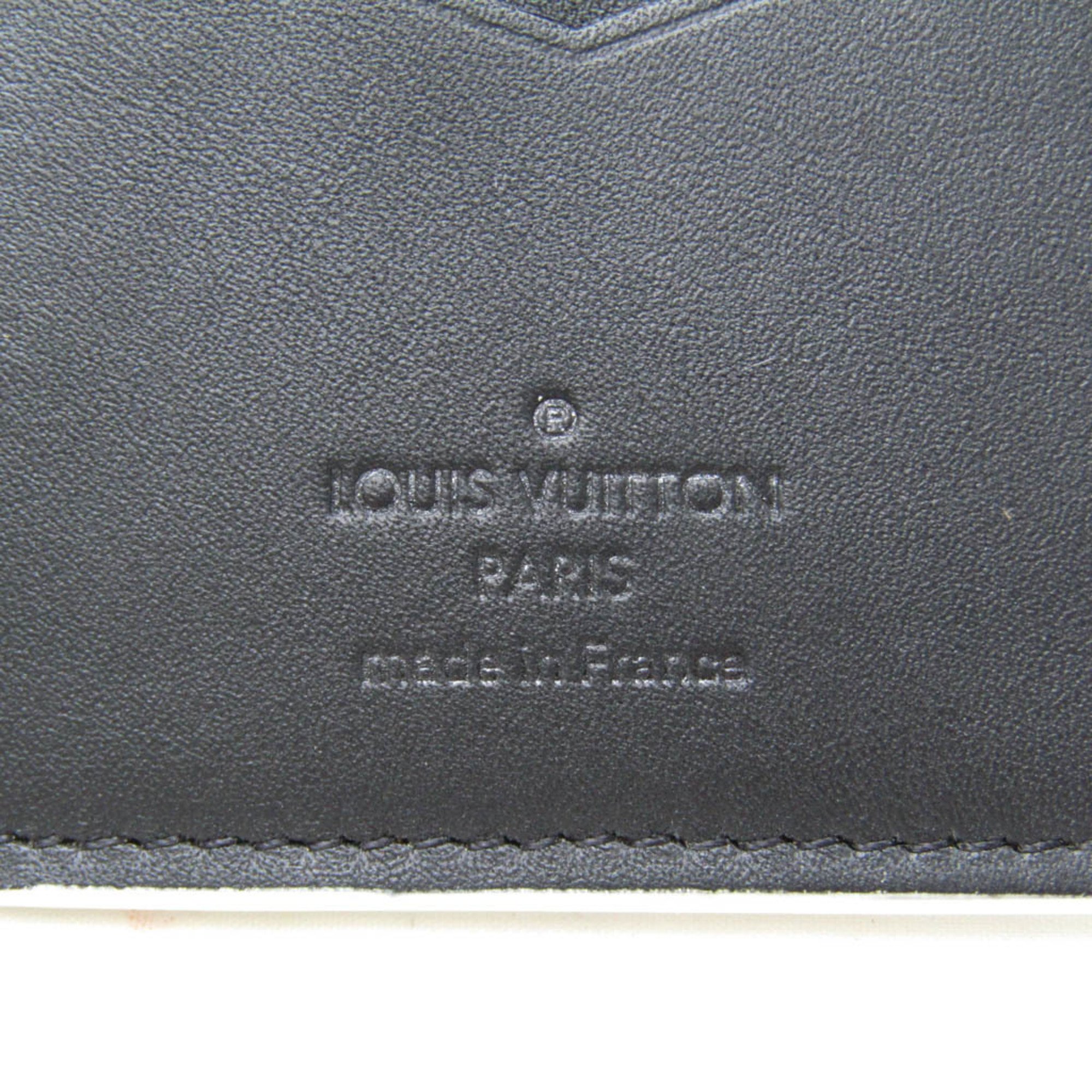 ルイ・ヴィトン(Louis Vuitton) ダミエアンフィニ オーガナイザー ドゥ ポッシュ N64028 ダミエアンフィニ カードケース ブラック,ダークネイビー