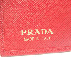 プラダ(Prada) サフィアーノ 1PG222 レディース レザー キーケース レッド