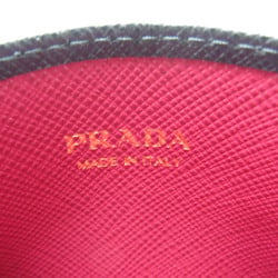 プラダ(Prada) サフィアーノ 1MC025 レザー カードケース ブラック,ピンク,ホワイト