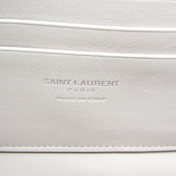 イヴ・サンローラン(Yves Saint Laurent) トイカバス 452322 レディース レザー ショルダーバッグ ピンクベージュ