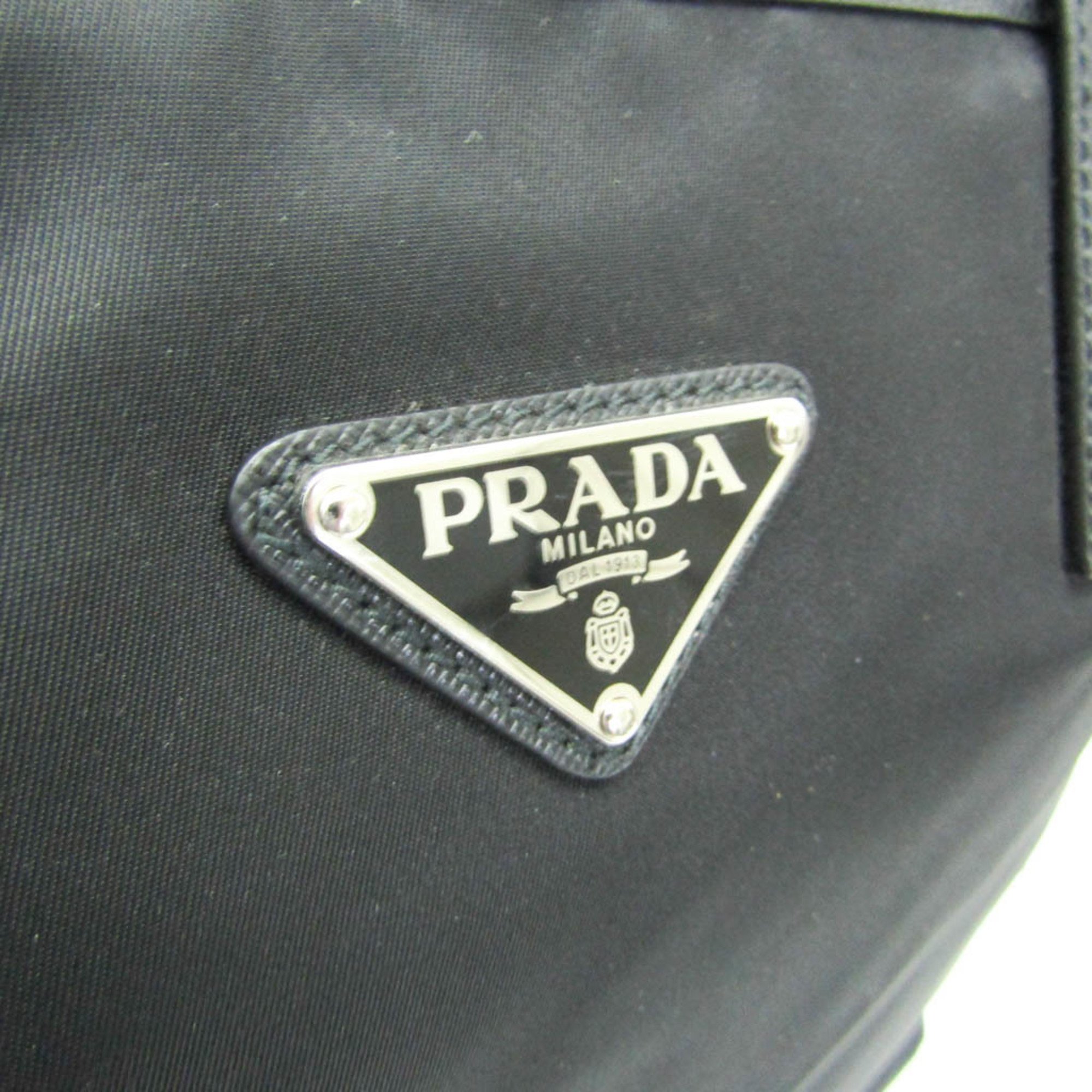 プラダ(Prada) 1BG401 VELA レディース ナイロン,レザー トートバッグ ブラック