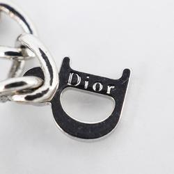 クリスチャン・ディオール(Christian Dior) クリスチャンディオール ブレスレット ディオール プレート メタル素材 シルバー ブラック  レディース