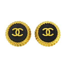 シャネル(Chanel) シャネル イヤリング  ココマーク  サークル GPメッキ ゴールド 95P  レディース