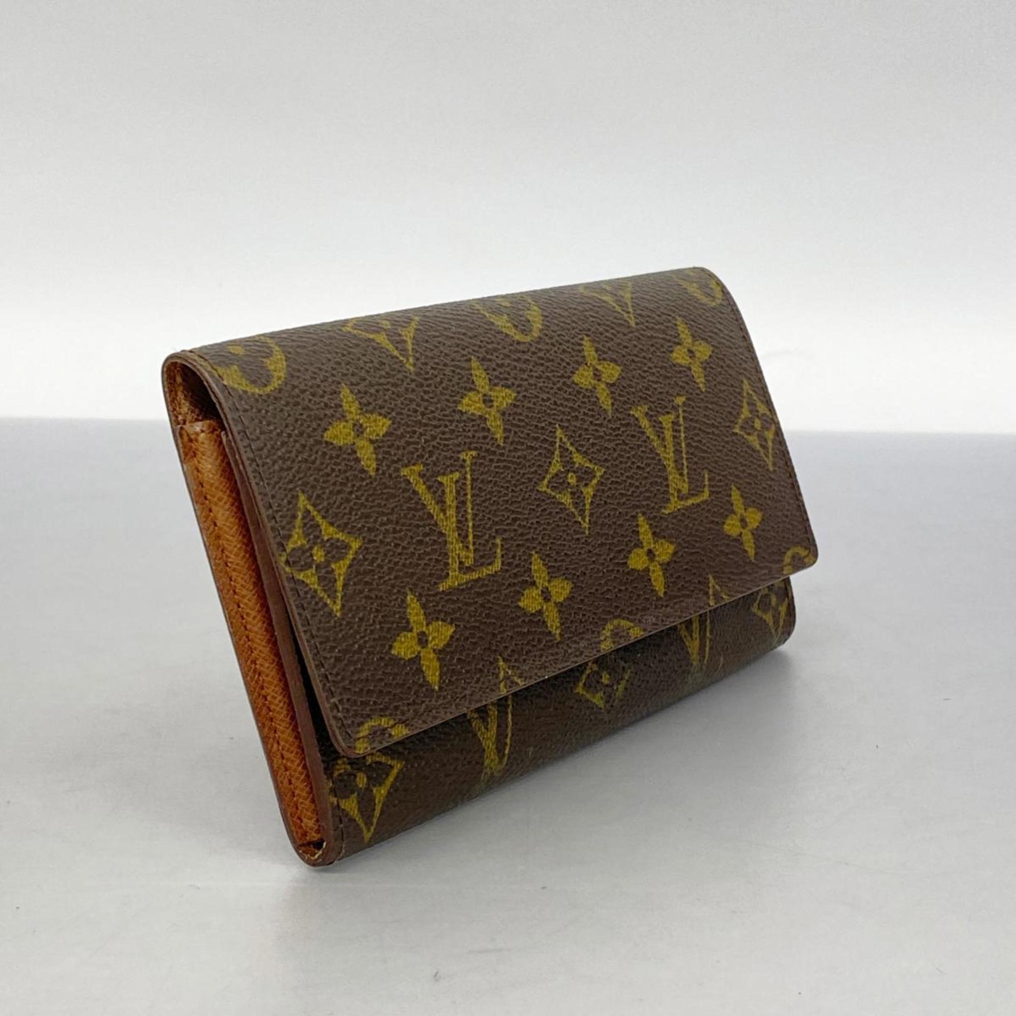 ルイ・ヴィトン(Louis Vuitton) ルイ・ヴィトン 長札入れ モノグラム ポルト円3カルトクレディ M61818 ブラウンメンズ レディース