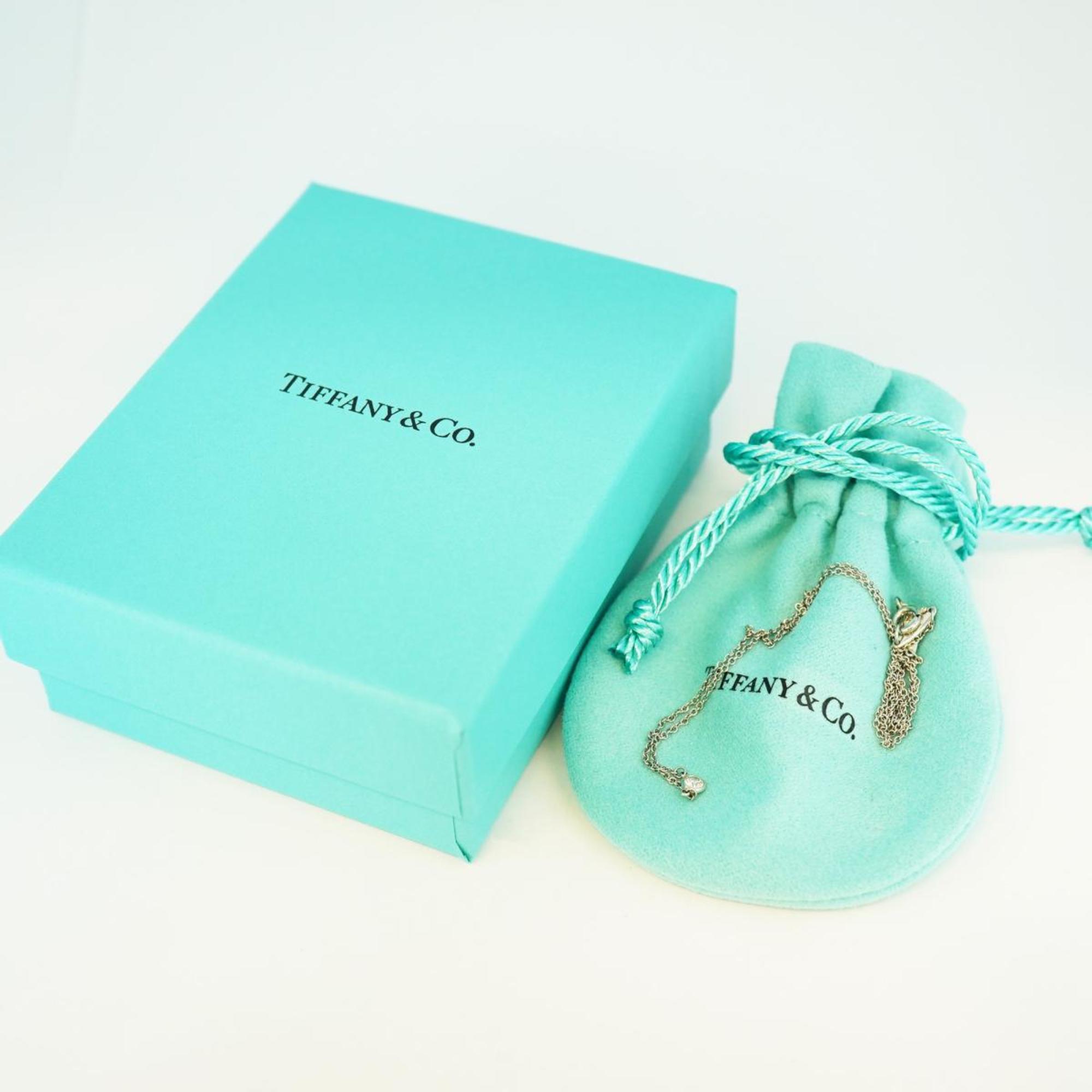 ティファニー(Tiffany) ティファニー ネックレス バイザヤード 1PD ダイヤモンド Pt950 プラチナ  レディース