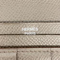 エルメス(Hermes) エルメス 長財布 ベアンスフレ Z刻印 ヴォーエプソン エタン   レディース