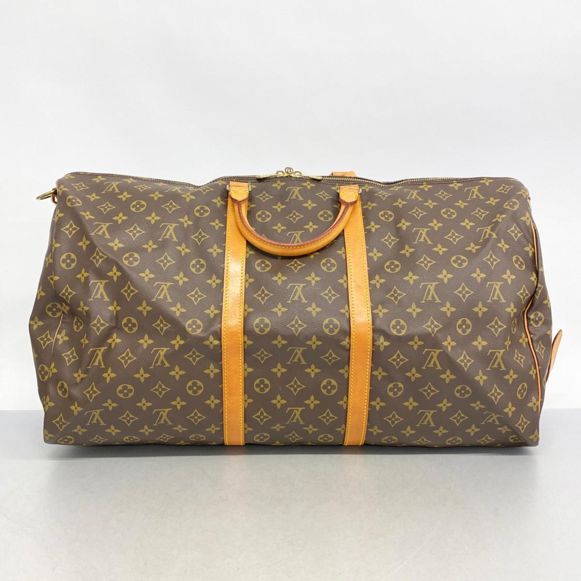 ルイ・ヴィトン(Louis Vuitton) ルイ・ヴィトン ボストンバッグ モノグラム キーポルバンドリエール60 M41412 ブラウンメンズ レディース