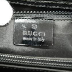 グッチ(Gucci) グッチ トートバッグ 002 1039 ナイロンキャンバス エナメル ブラック   レディース