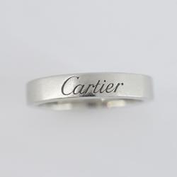 カルティエ(Cartier) カルティエ リング エングレーブド Pt950 プラチナ  レディース