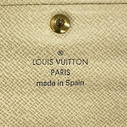 ルイ・ヴィトン(Louis Vuitton) ルイ・ヴィトン 長財布 ダミエ・アズール ポルトフォイユサラ N61735 ホワイトレディース