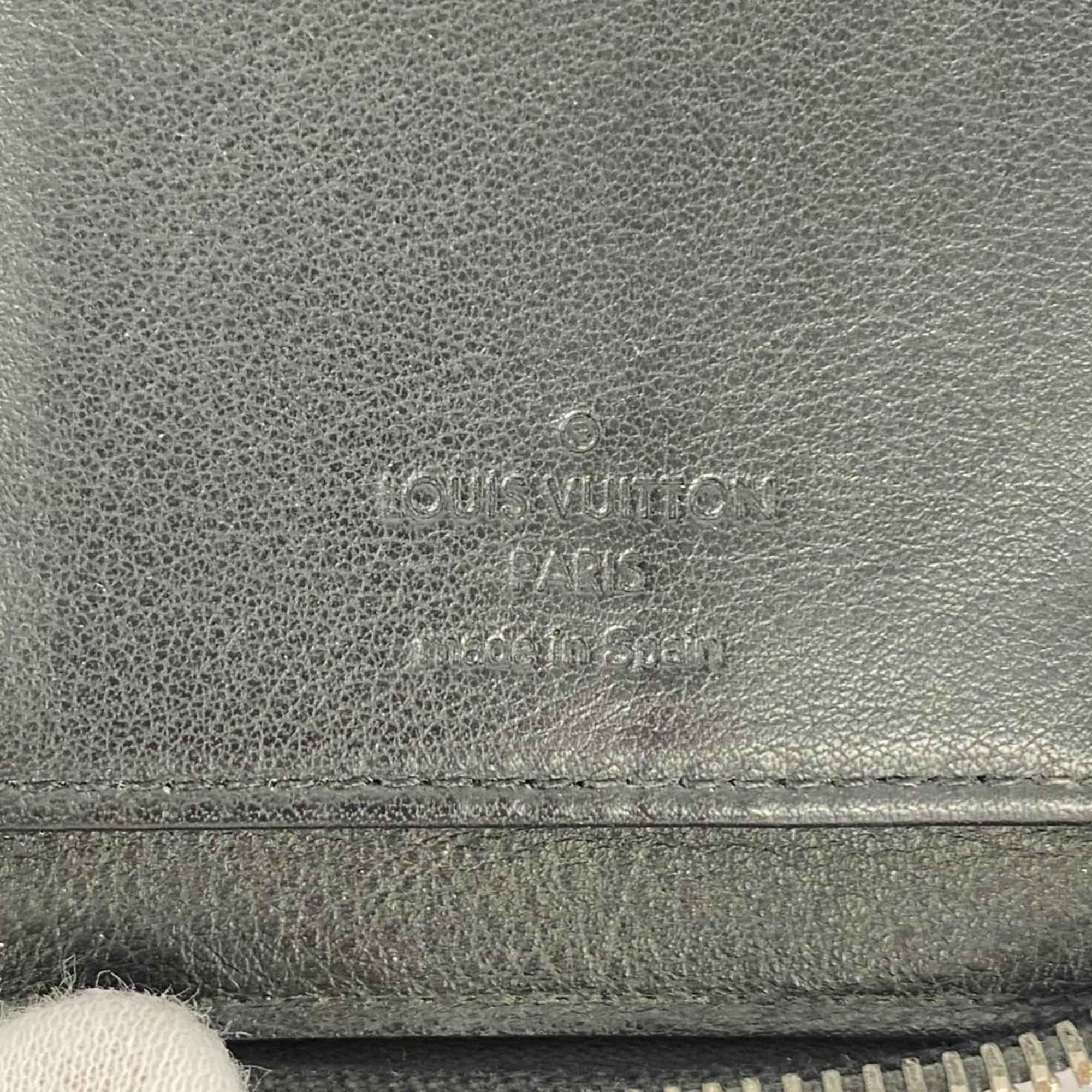 ルイ・ヴィトン(Louis Vuitton) ルイ・ヴィトン 長財布 キュイール・トリヨン ジッピーウォレット M58412 ノワールメンズ