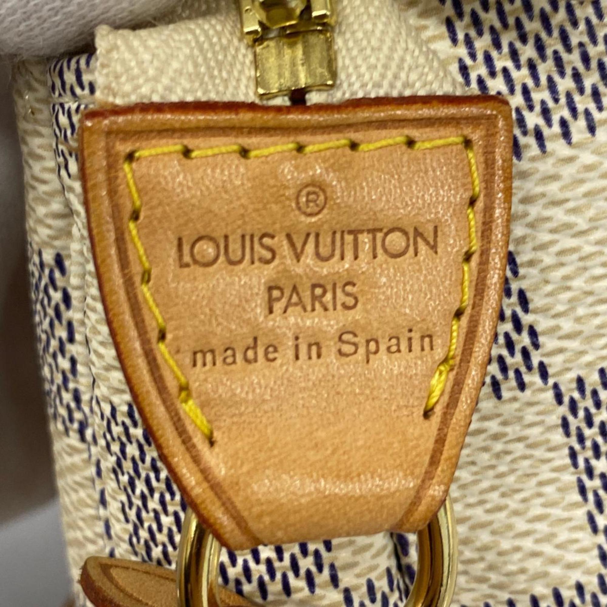 ルイ・ヴィトン(Louis Vuitton) ルイ・ヴィトン ポーチ ダミエ・アズール ポシェットアクセソワール N41207 ホワイトレディース