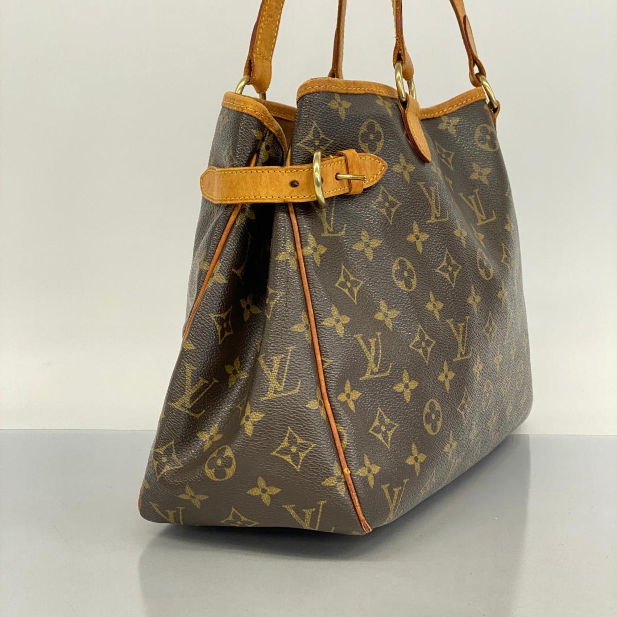 ルイ・ヴィトン(Louis Vuitton) ルイ・ヴィトン トートバッグ モノグラム バティニョールオリゾンタル M51154 ブラウンレディース