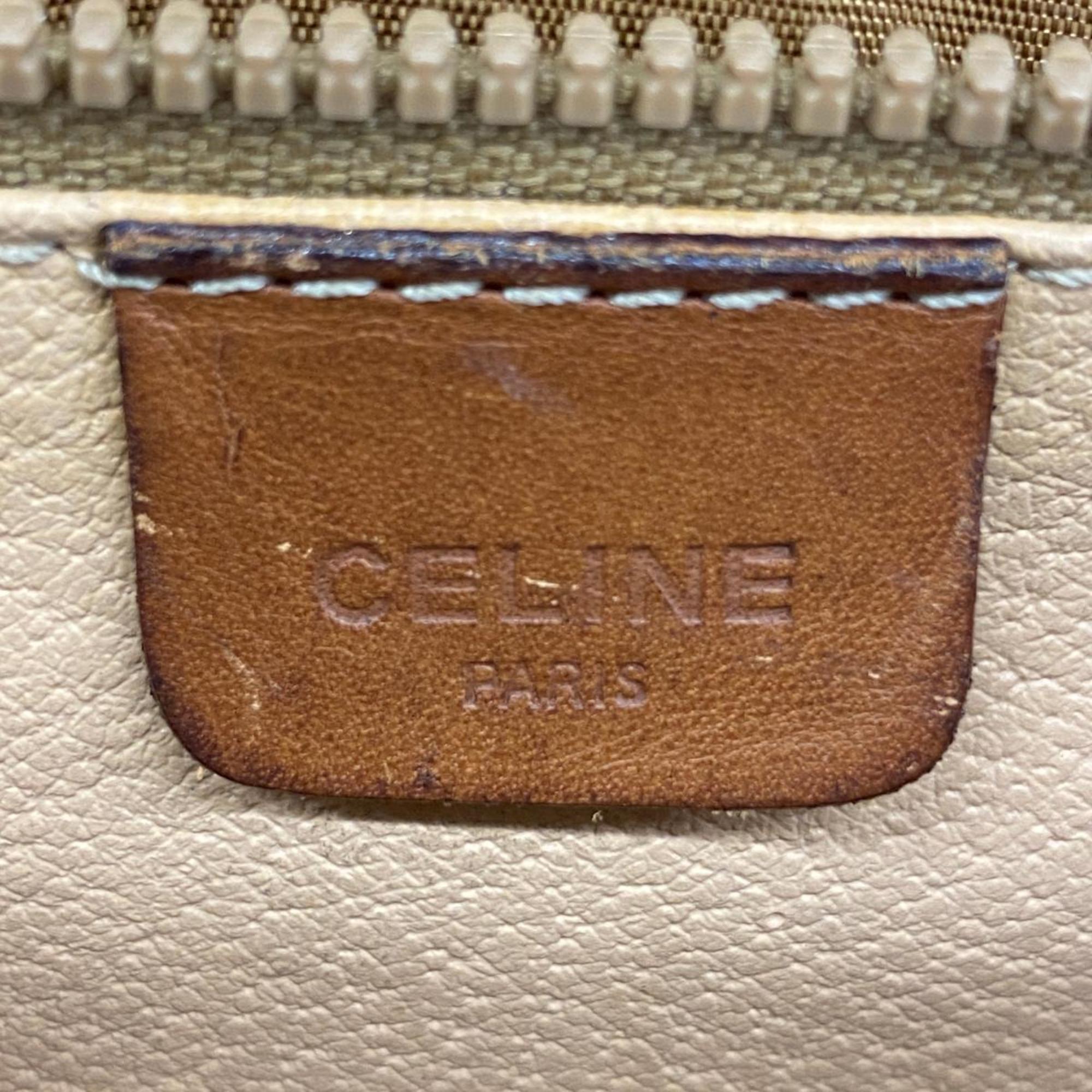 セリーヌ(Celine) セリーヌ ショルダーバッグ マカダム  ブラウン   レディース