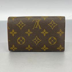 ルイ・ヴィトン(Louis Vuitton) ルイ・ヴィトン 財布 モノグラム ポルトモネビエトレゾール M61730 ブラウンメンズ レディース