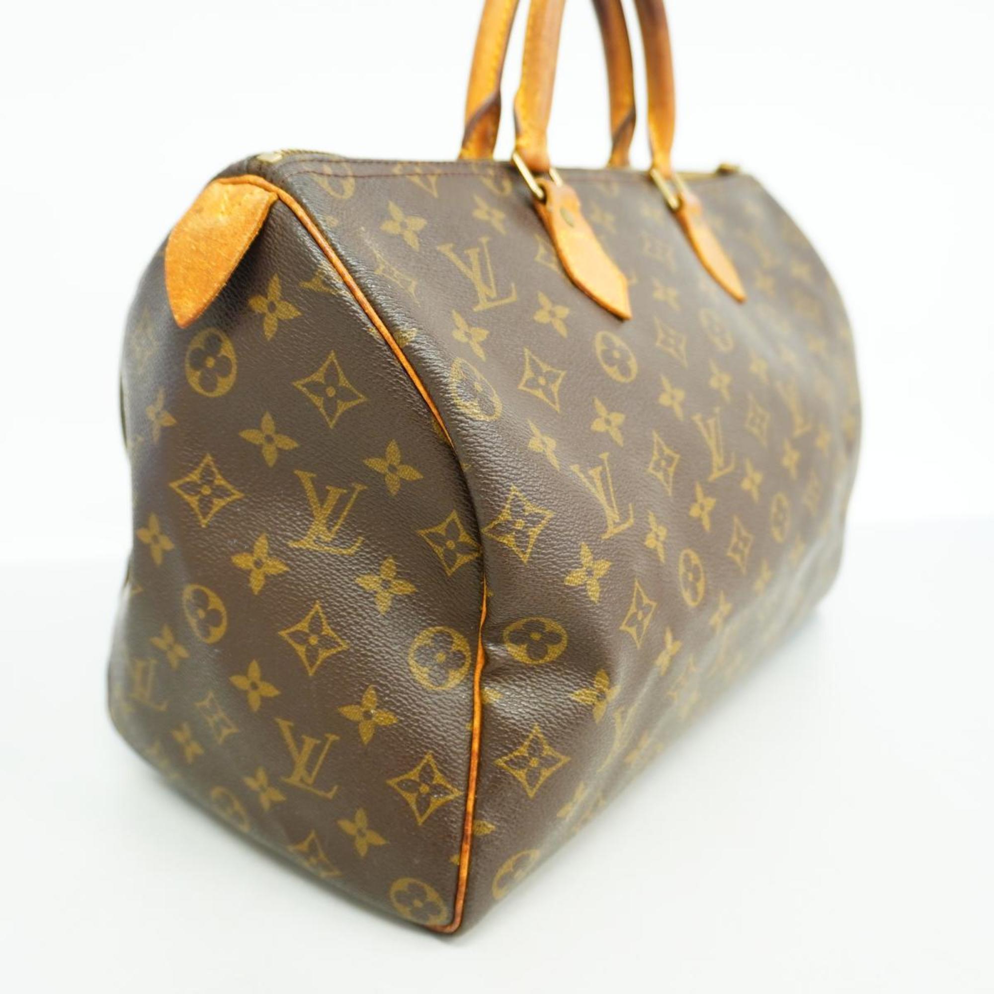 ルイ・ヴィトン(Louis Vuitton) ルイ・ヴィトン ハンドバッグ モノグラム スピーディ35 M41107 ブラウンレディース