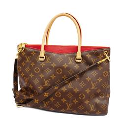 ルイ・ヴィトン(Louis Vuitton) ルイ・ヴィトン ハンドバッグ モノグラム パラス M41175 ブラウン スリーズレディース