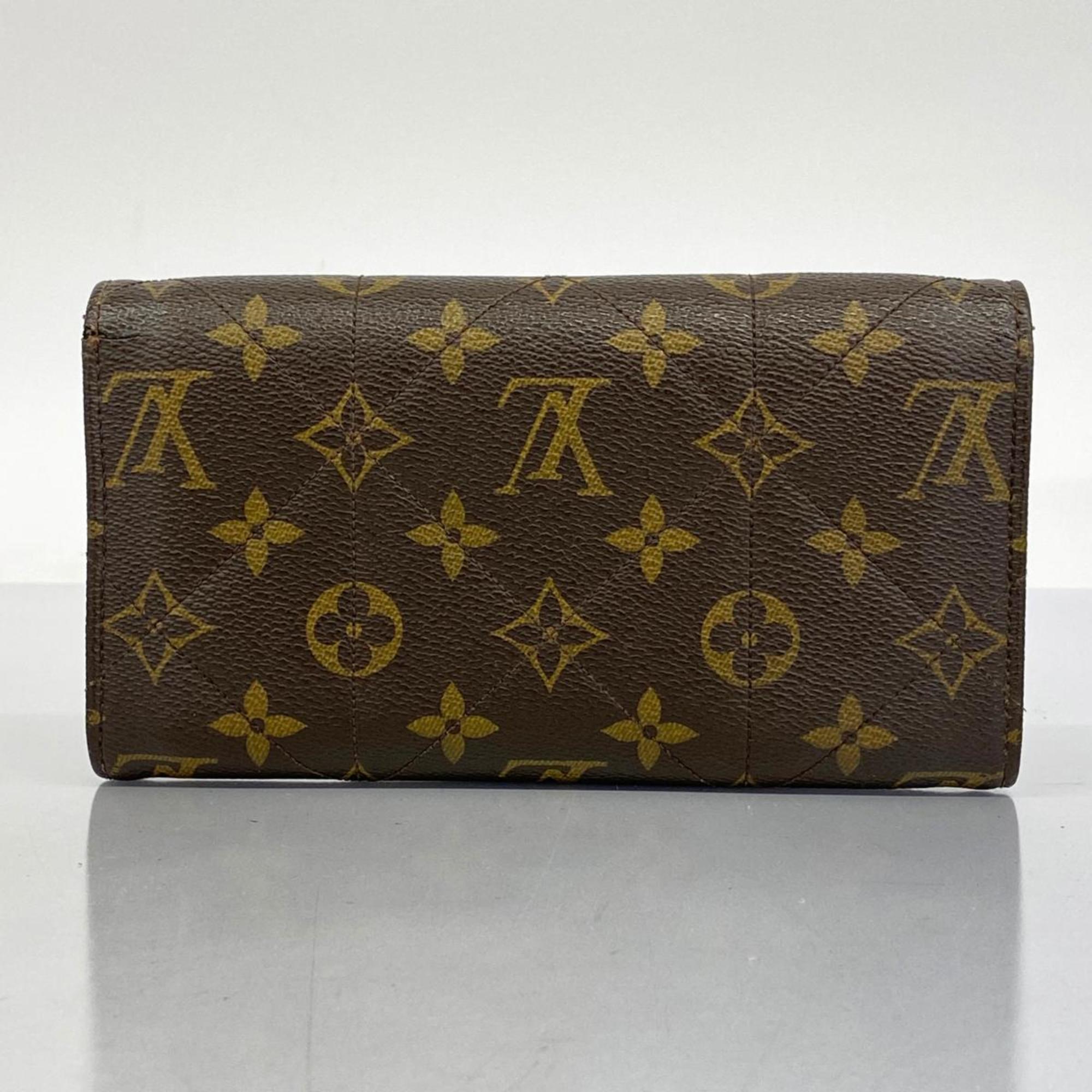 ルイ・ヴィトン(Louis Vuitton) ルイ・ヴィトン 長財布 モノグラム・エトワール ポルトフォイユサラ M66556 ブラウンレディース