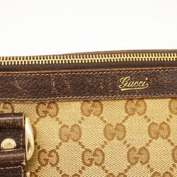 グッチ(Gucci) グッチ トートバッグ GGキャンバス 141470 キャンバス ブラウン シャンパン  レディース