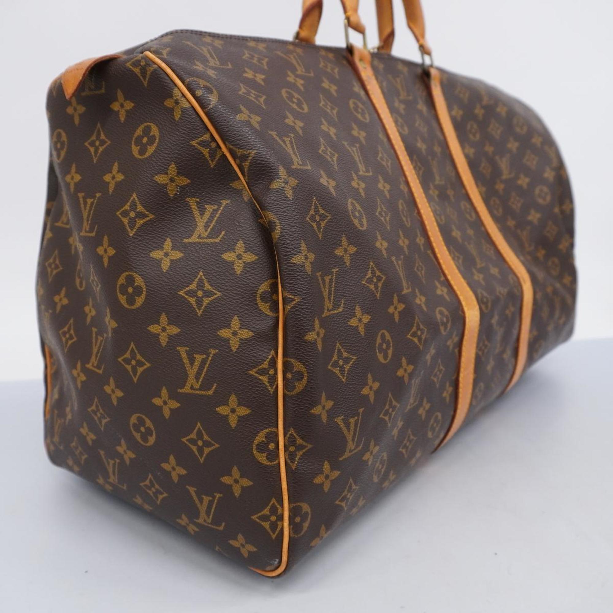 ルイ・ヴィトン(Louis Vuitton) ルイ・ヴィトン ボストンバッグ モノグラム キーポル55 M41424 ブラウンメンズ レディース