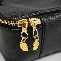 シャネル(Chanel) シャネル バニティバッグ キャビアスキン ブラック   レディース