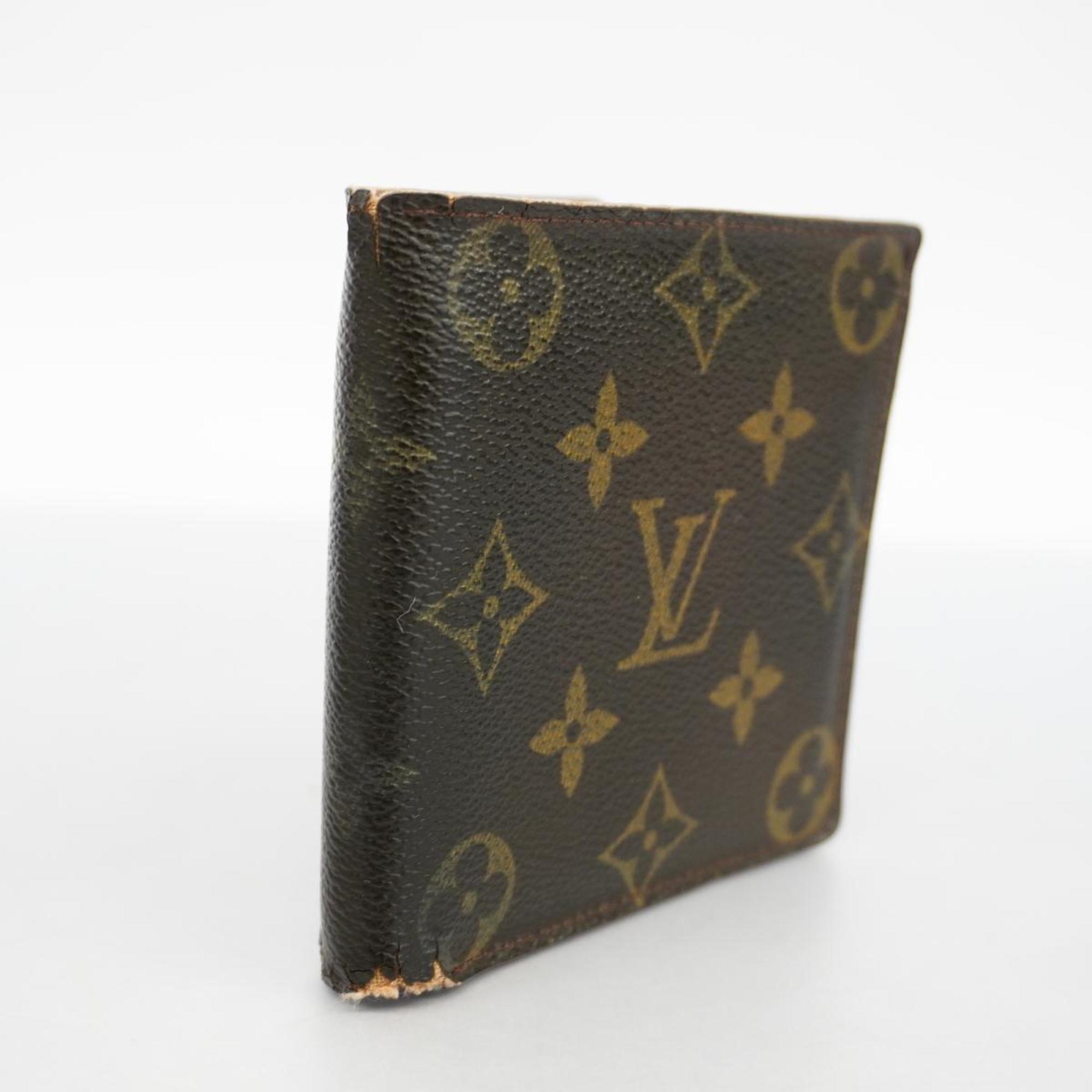 ルイ・ヴィトン(Louis Vuitton) ルイ・ヴィトン 財布 モノグラム ポルトフォイユマルコ M61675 ブラウンレディース