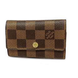 ルイ・ヴィトン(Louis Vuitton) ルイ・ヴィトン キーケース ダミエ ミュルティクレ6 N62630 エベヌメンズ レディース