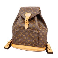 ルイ・ヴィトン(Louis Vuitton) ルイ・ヴィトン リュックサック モノグラム モンスリGM M51135 ブラウンメンズ レディース