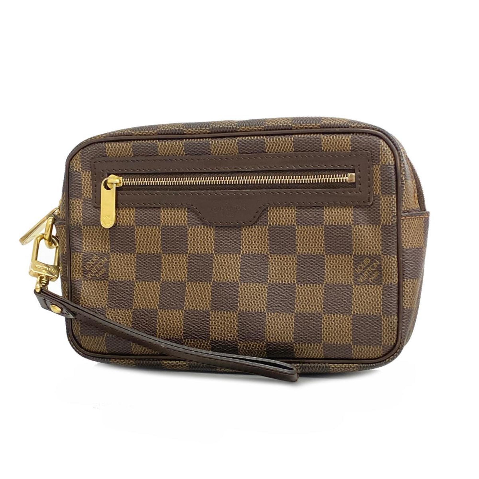 ルイ・ヴィトン(Louis Vuitton) ルイ・ヴィトン クラッチバッグ ダミエ ポシェットビエマカオ N61739 エベヌメンズ