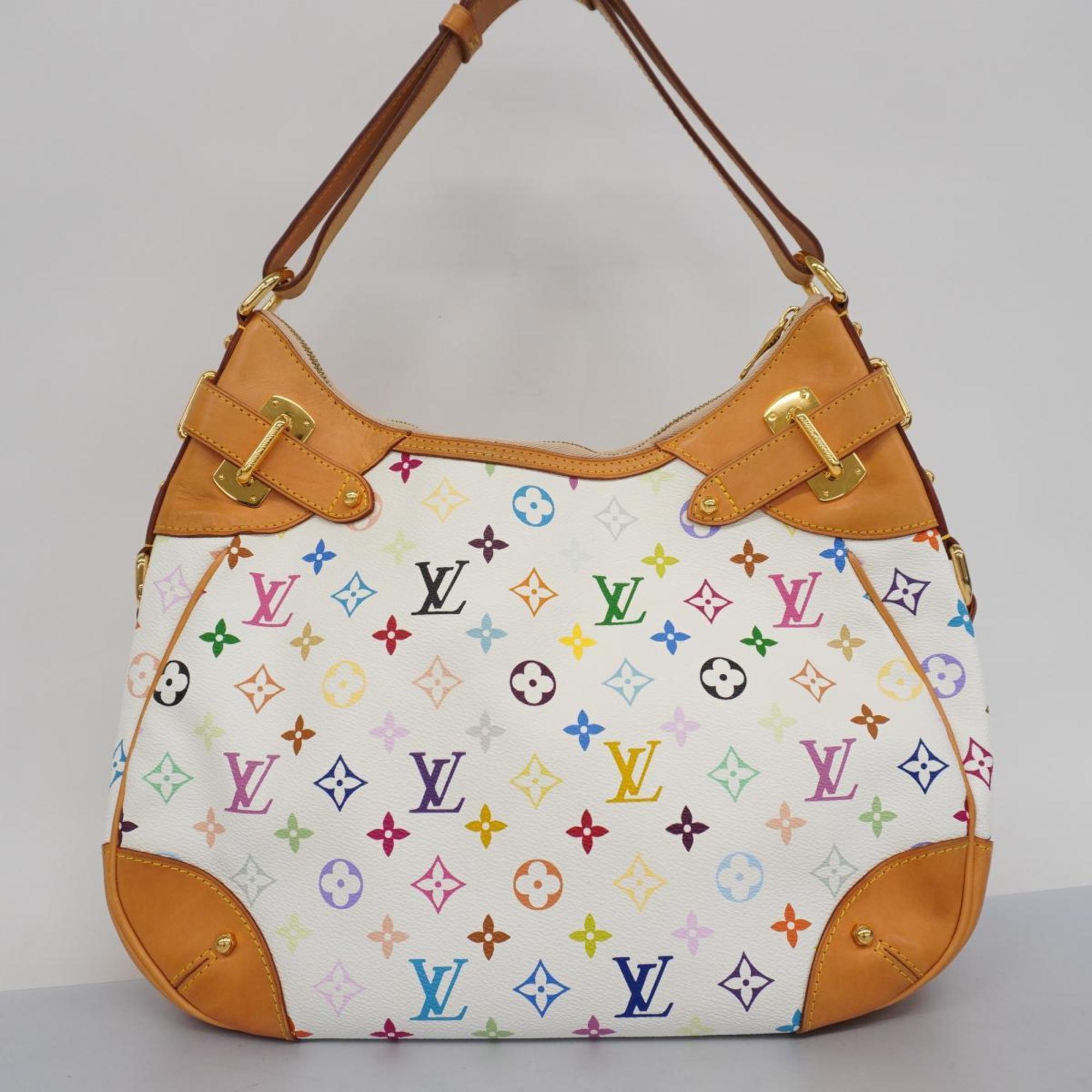 ルイ・ヴィトン(Louis Vuitton) ルイ・ヴィトン ショルダーバッグ モノグラム・マルチカラー グレタ  M40195 ブロンレディース