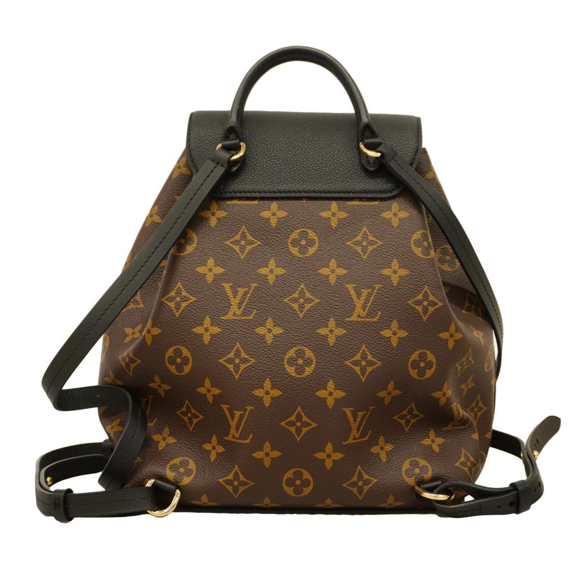 ルイ・ヴィトン(Louis Vuitton) ルイ・ヴィトン リュックサック モノグラム モンスリNM PM M45515 ブラウン ブラックレディース