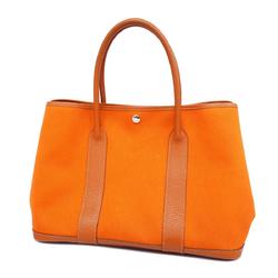 エルメス(Hermes) エルメス トートバッグ ガーデンPM □J刻印 トワルオフィシエ ポティロン   レディース