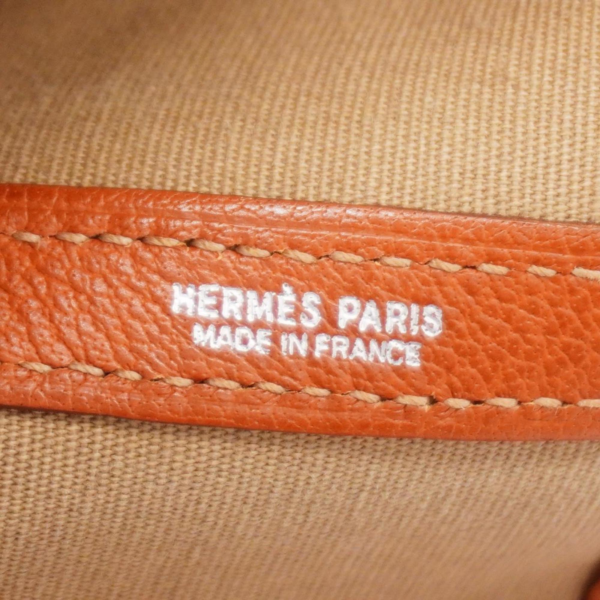 エルメス(Hermes) エルメス トートバッグ ガーデンPM □J刻印 トワルオフィシエ ポティロン   レディース