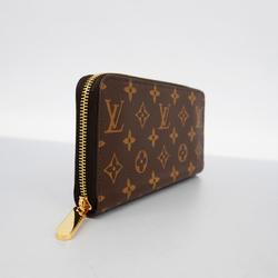 ルイ・ヴィトン(Louis Vuitton) ルイ・ヴィトン 長財布 モノグラム ジッピーウォレット M41895 ブラウン フューシャメンズ レディース