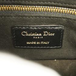 クリスチャン・ディオール(Christian Dior) クリスチャンディオール ショルダーバッグ カナージュ レディ95.22 レザー ブラック シャンパン  レディース