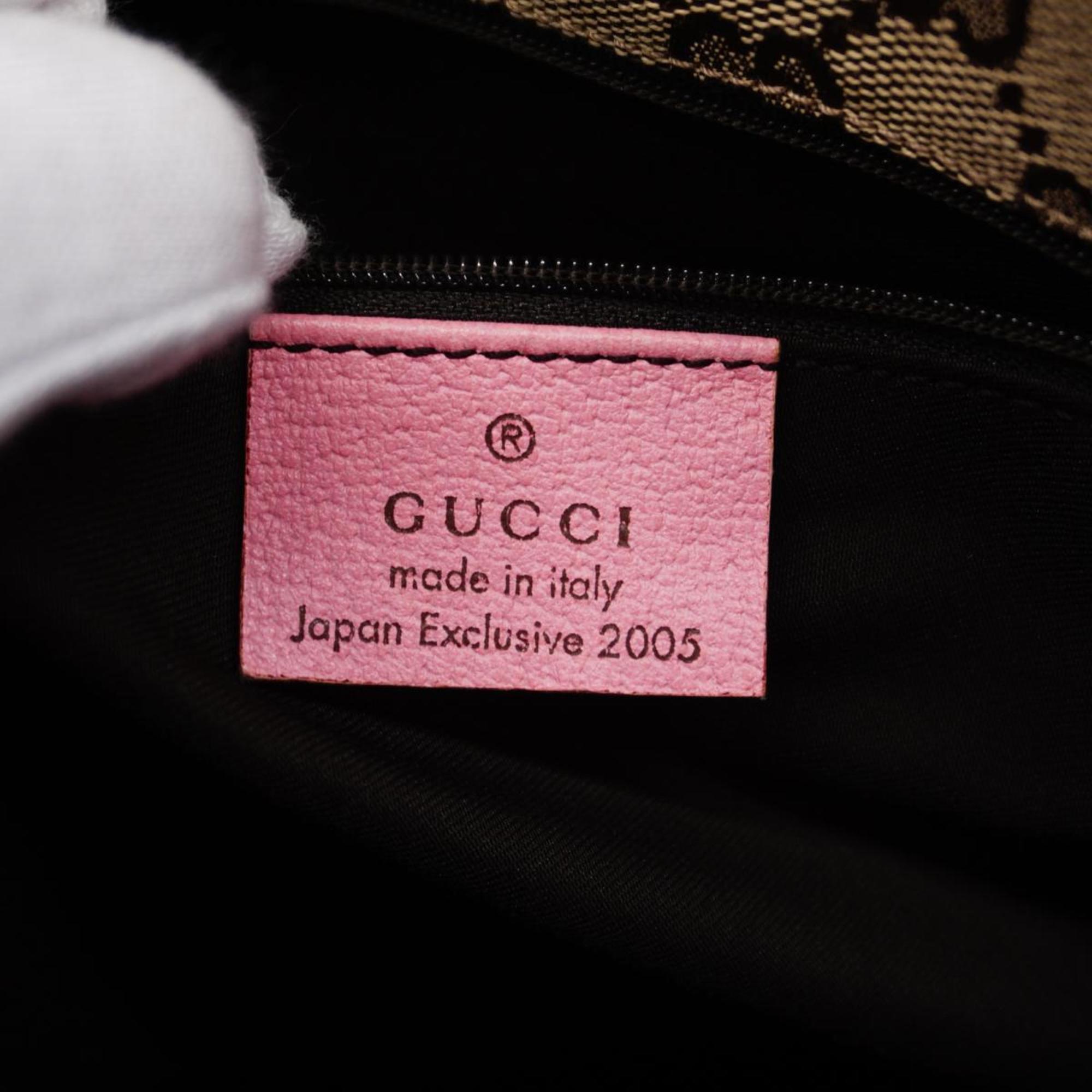 グッチ(Gucci) グッチ トートバッグ アビー 147652 レザー ピンク シャンパン  レディース