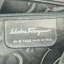 サルヴァトーレ・フェラガモ(Salvatore Ferragamo) サルヴァトーレフェラガモ ハンドバッグ ガンチーニ ナイロン ブラウン   レディース