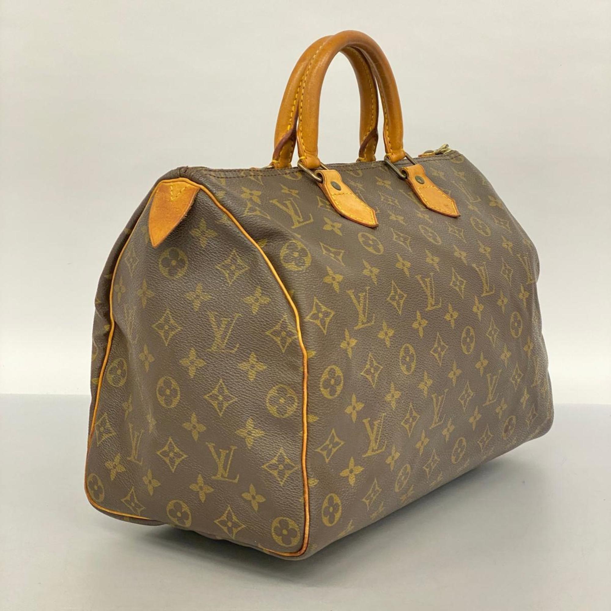 ルイ・ヴィトン(Louis Vuitton) ルイ・ヴィトン ハンドバッグ モノグラム スピーディ35 M41107 ブラウンレディース