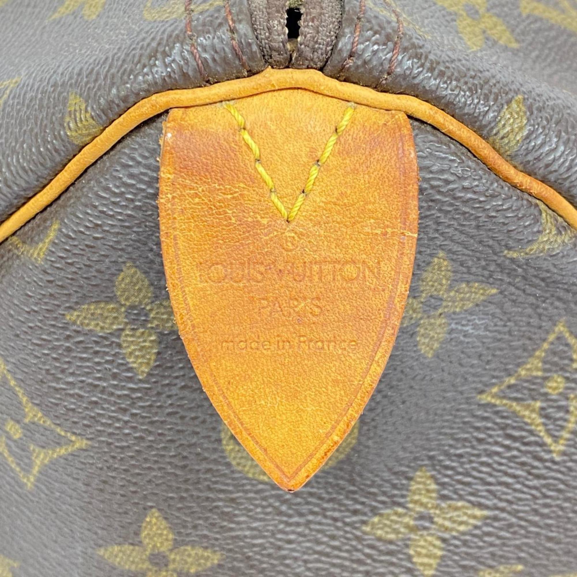 ルイ・ヴィトン(Louis Vuitton) ルイ・ヴィトン ハンドバッグ モノグラム スピーディ35 M41107 ブラウンレディース