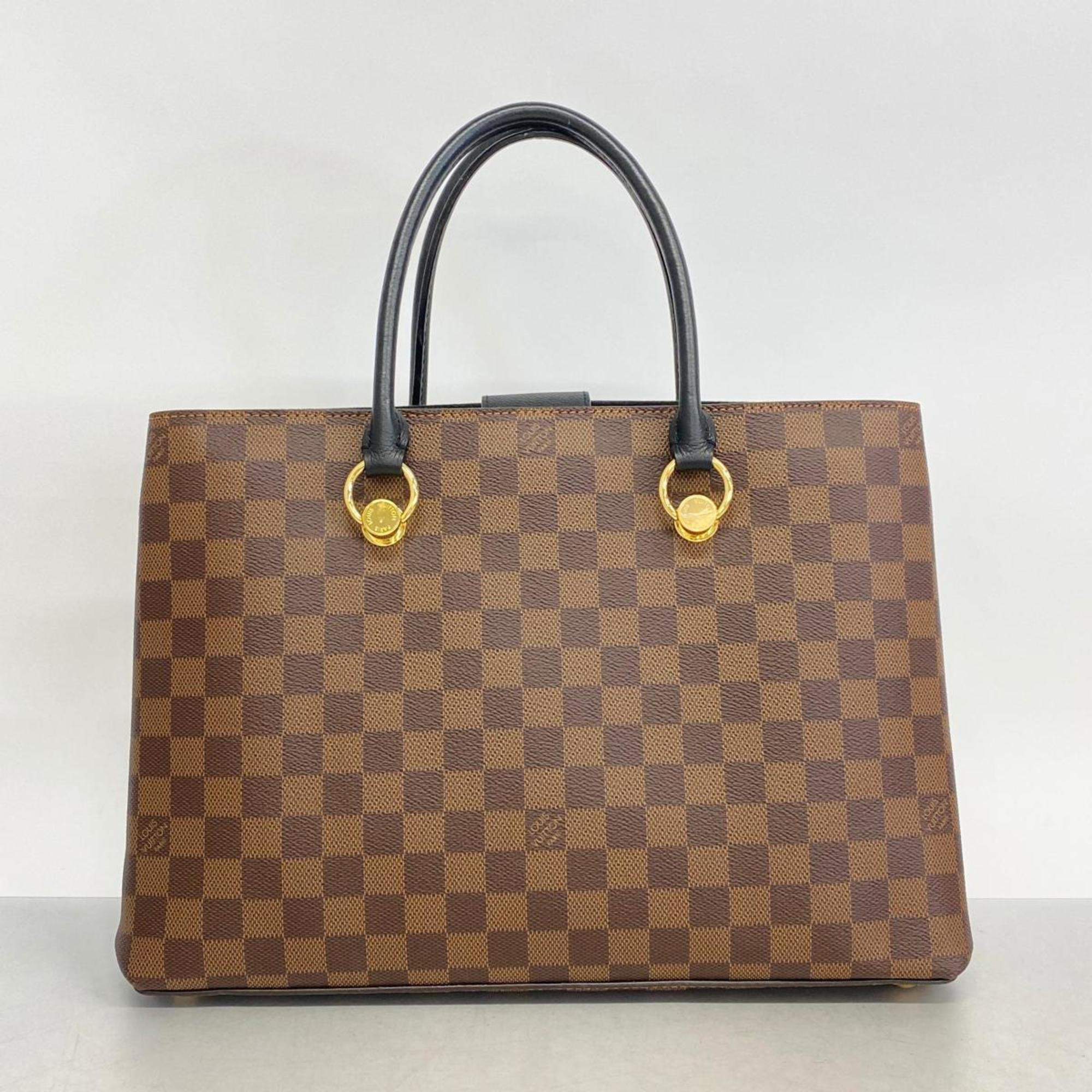 ルイ・ヴィトン(Louis Vuitton) ルイ・ヴィトン ハンドバッグ ダミエ LVリバーサイド N40050 エベヌ ノワールレディース