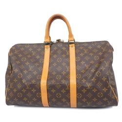 ルイ・ヴィトン(Louis Vuitton) ルイ・ヴィトン ボストンバッグ モノグラム キーポル45 M41428 ブラウンメンズ レディース