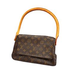 ルイ・ヴィトン(Louis Vuitton) ルイ・ヴィトン ショルダーバッグ モノグラム ルーピング M51147 ブラウンレディース